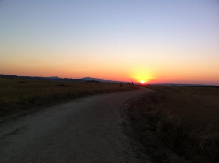 Sunrise near Cornava Ruins