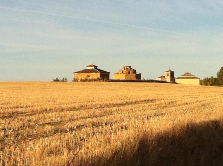 Boadilla del Camino from a distance