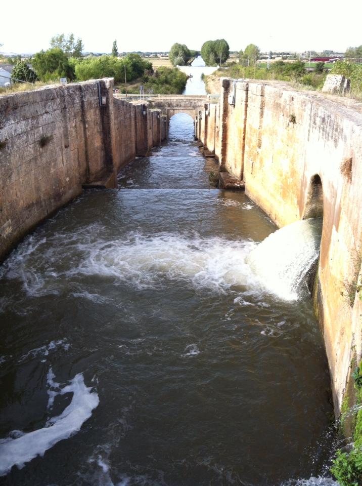 Eclusa (lock) near Fromista