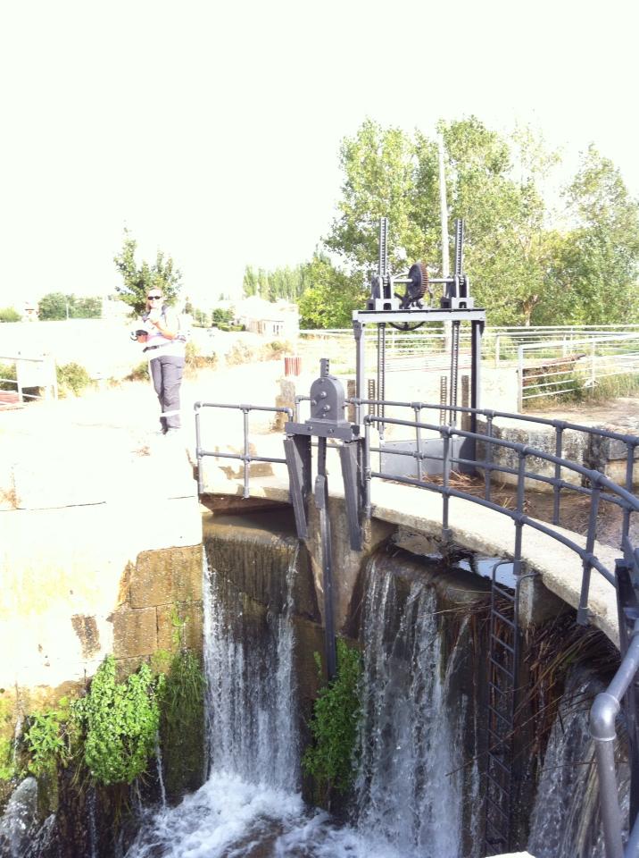 Eclusa (lock) near Fromista