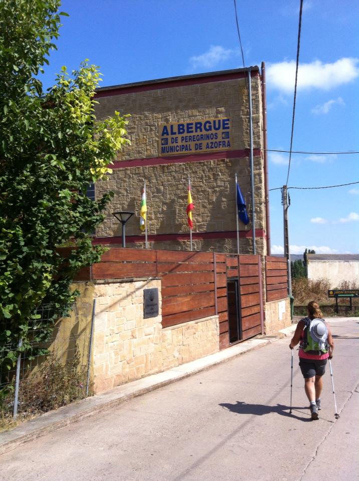Our albergue in Azofra