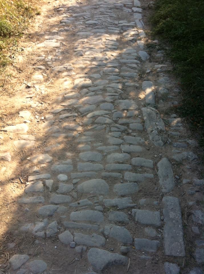 Roman road outside of Cirauqui