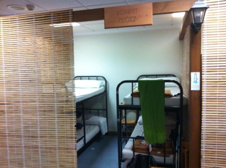 Our room at the Hotel Jakue in Puenta la Reina