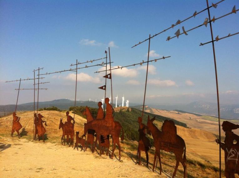Peregrino Monument, Hill of Forgiveness, 790 m 