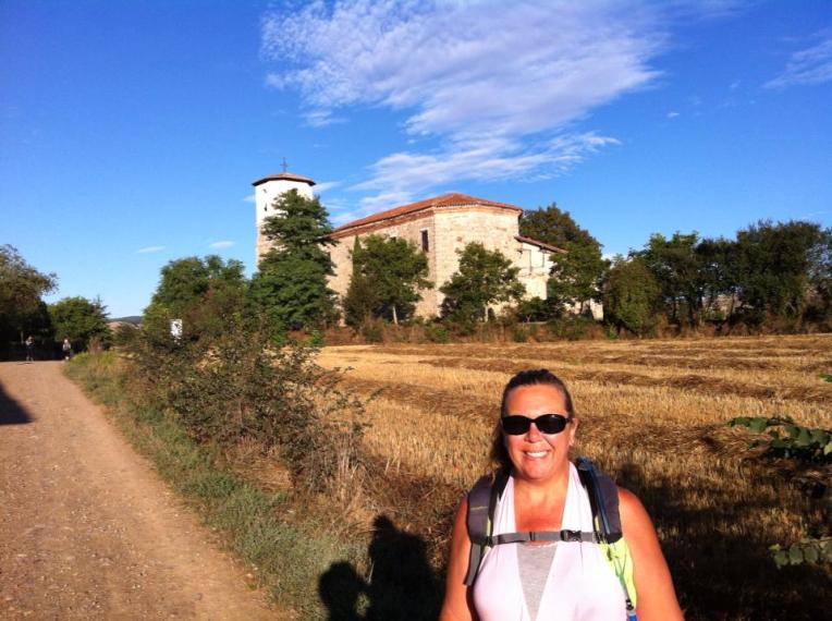 Tracy approaching Tosantos