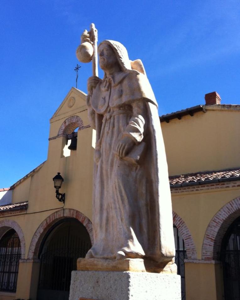 Pilgrim art in Mansilla de las Mulas