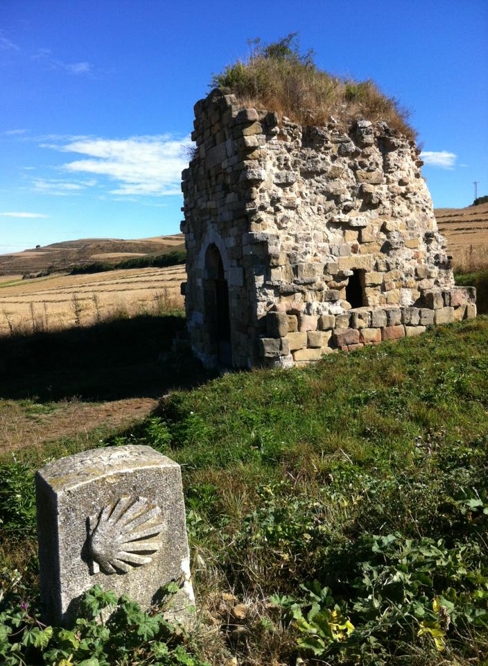 This distinctive fof the 9th century, Monasterio de San Felix de Oca near Epinosa del Camino