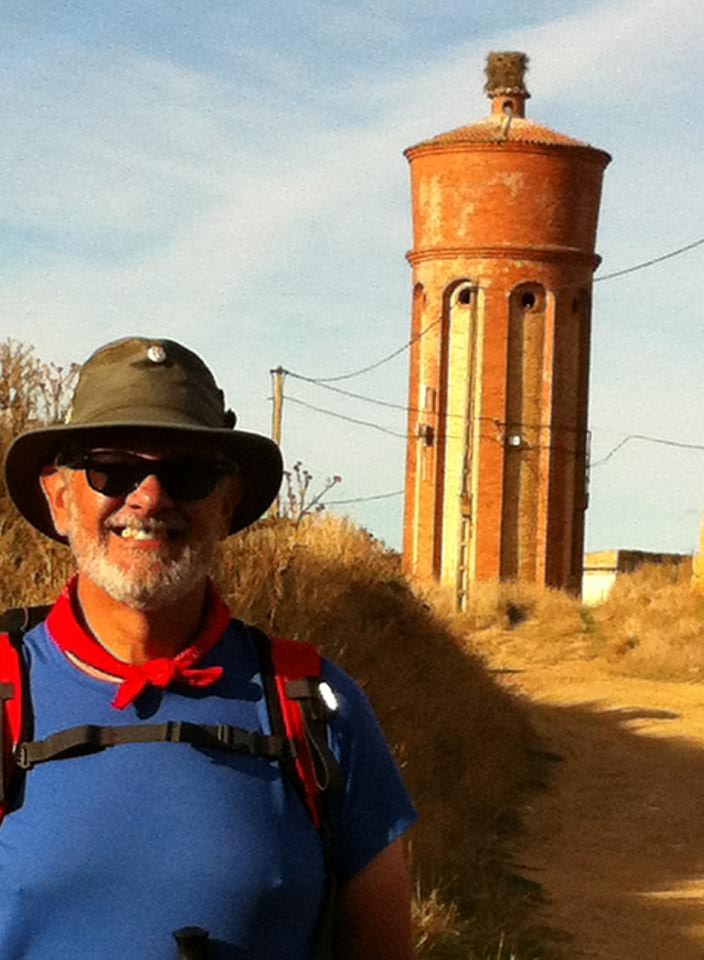 Grain silo in Boadilla del Camino