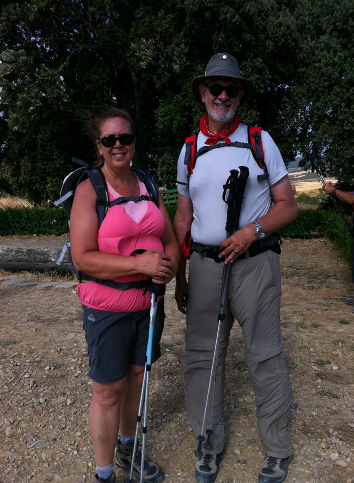 Stopping for a break, thanks for the photo Steve!