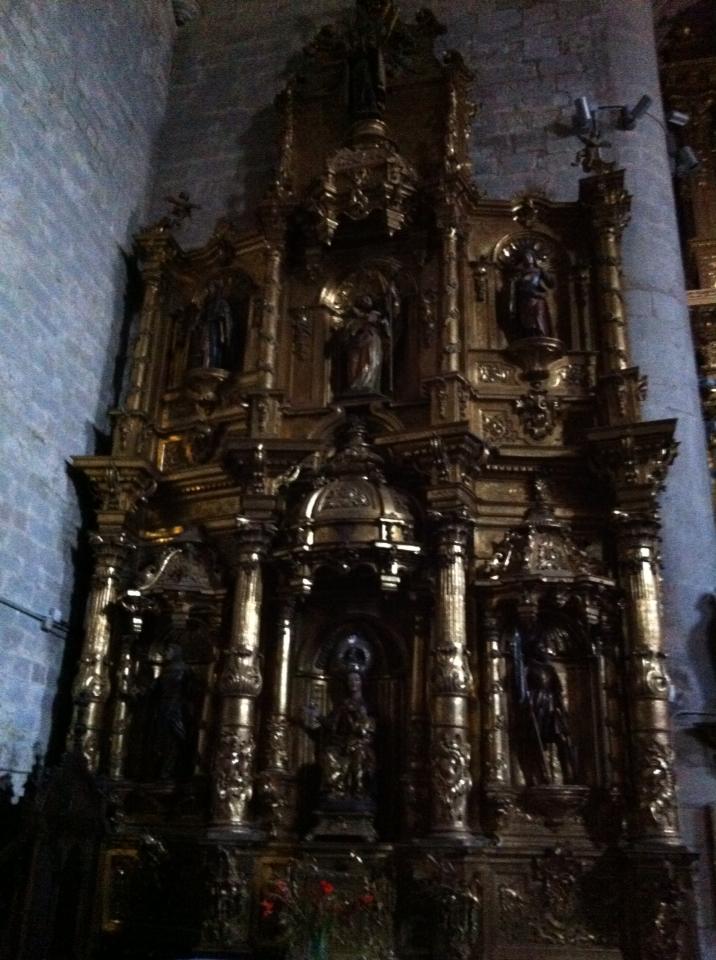 Altar of the Iglesia de Santiago