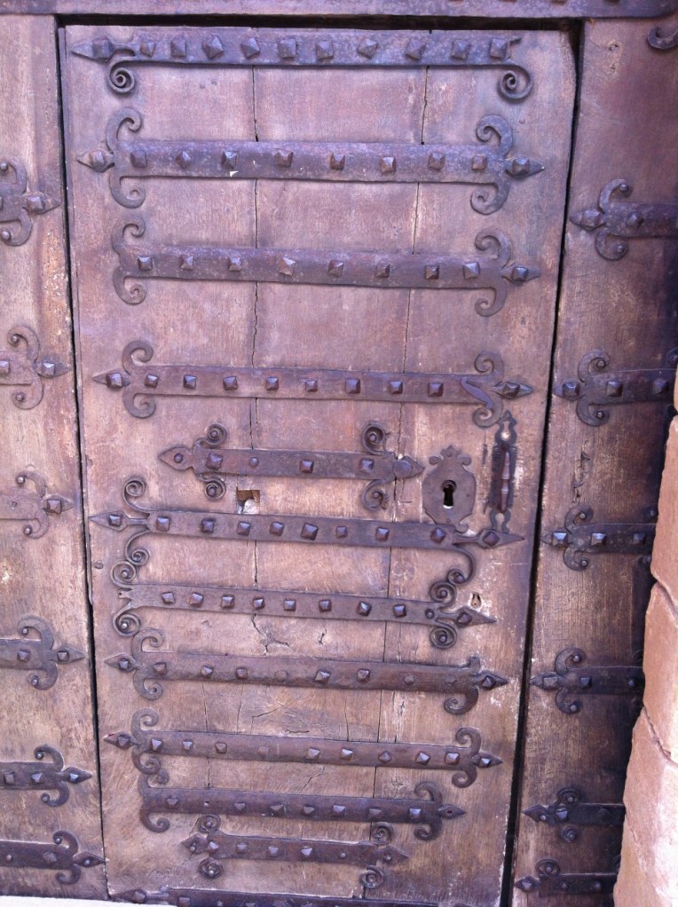 San Andres Church, 12 th century, front door