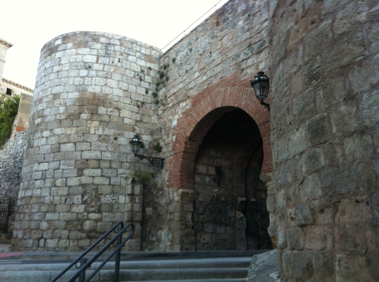 Arco de San Martin, what remains of the fortified wall of Burgos