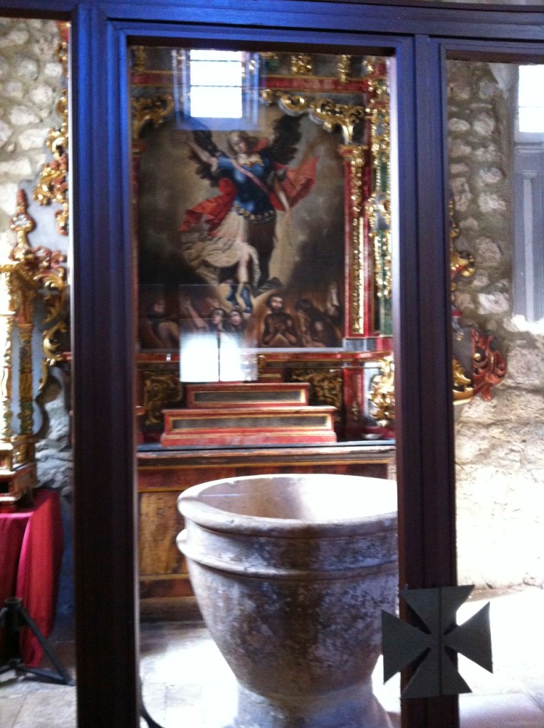 Chapel of St. Michael, Iglesia de Santa Marina, 13th century, Rabe de las Calzados 