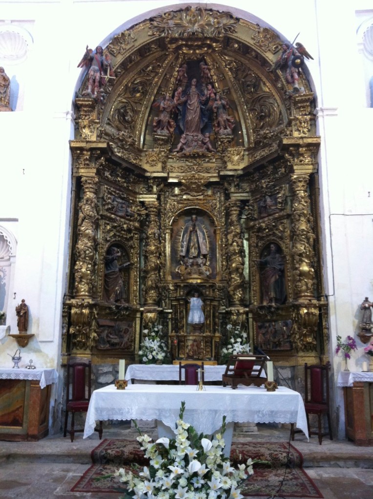 Altar of the Church of the Conception, 14th century, Hontanas