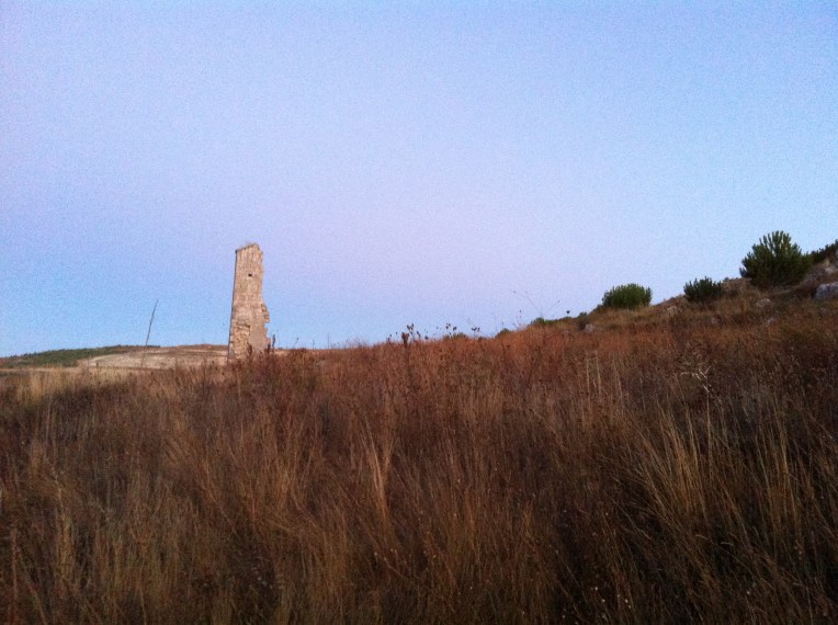 Hillside ruins of San Miguel