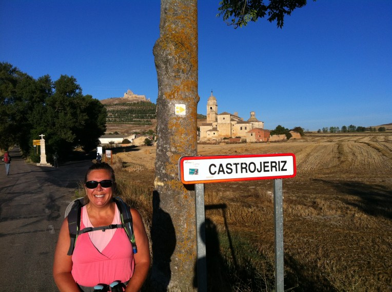 Tracy entering Castrojeriz