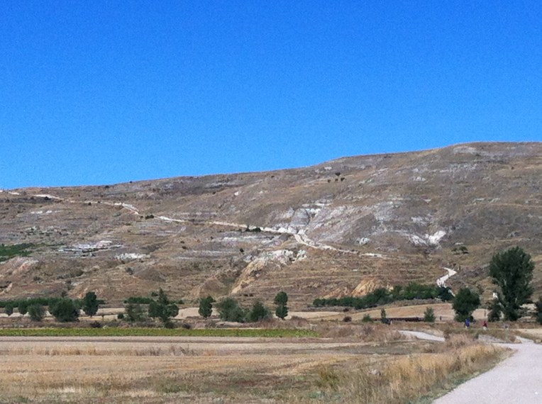 The route up “Liar’s Hill”