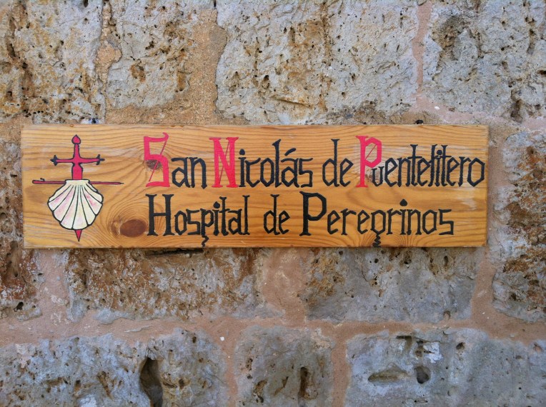 Signboard for San Nicolás