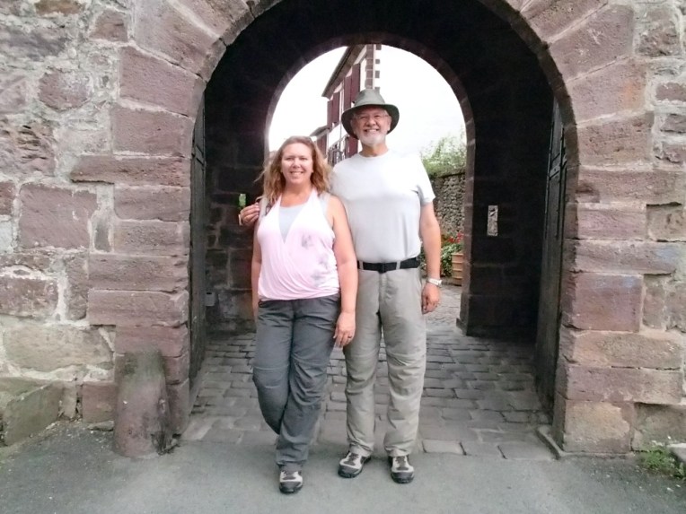 Alan and Tracy at the Spanish Gate