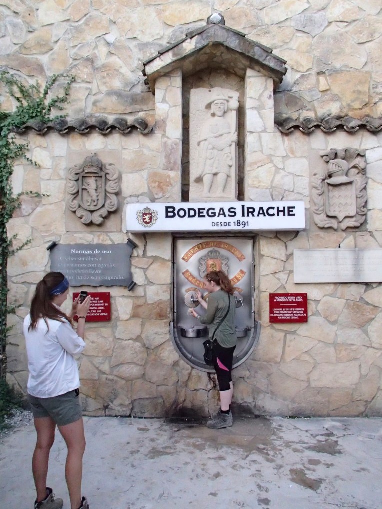 Part of the UK Choir at the Wine Fountain