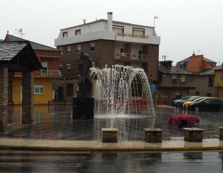 Fountain in Ponferrada
