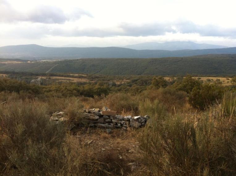 Vista from Cruz de Ferro