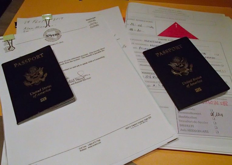 Applications and supporting documents