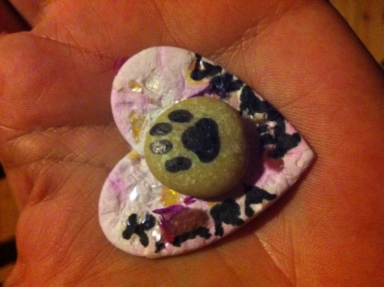 Kiara’s stone for Cruz de Ferro