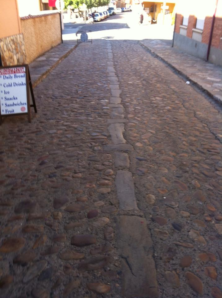 Cobbled streets of Hospital de Orbigo