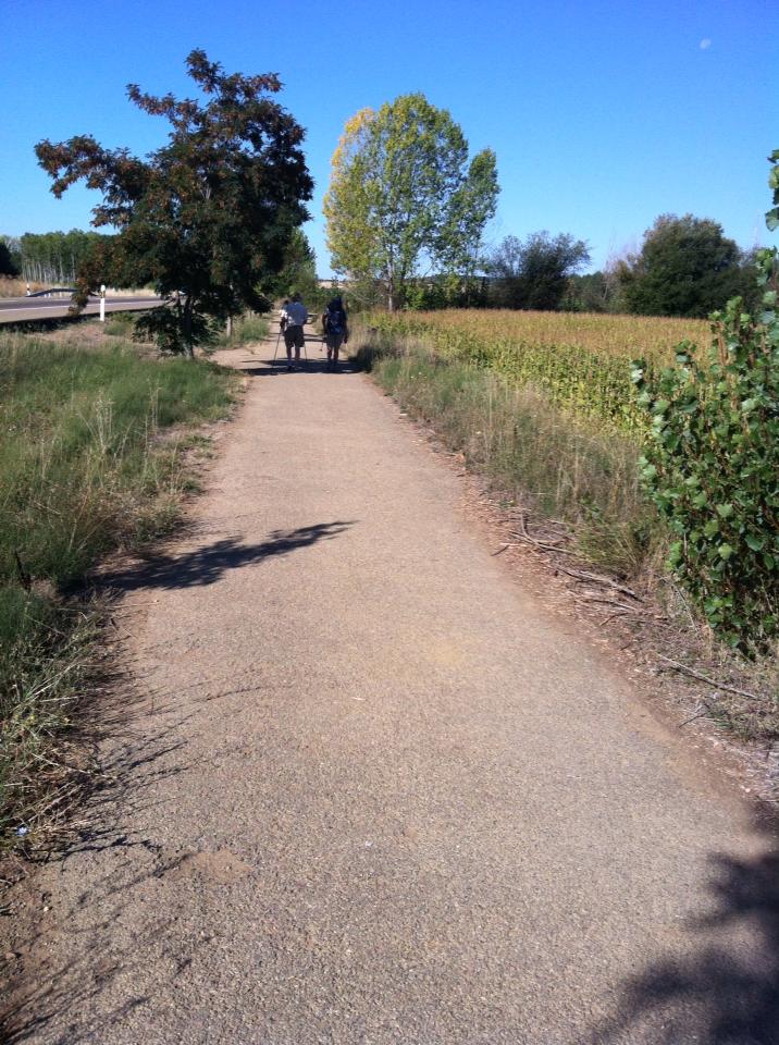 Trail outside Hospital de Orbigo
