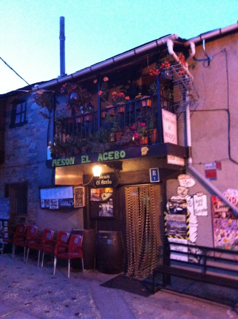 Our albergue in El Acebo