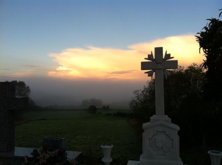 Vista from cemetery in San Xulian
