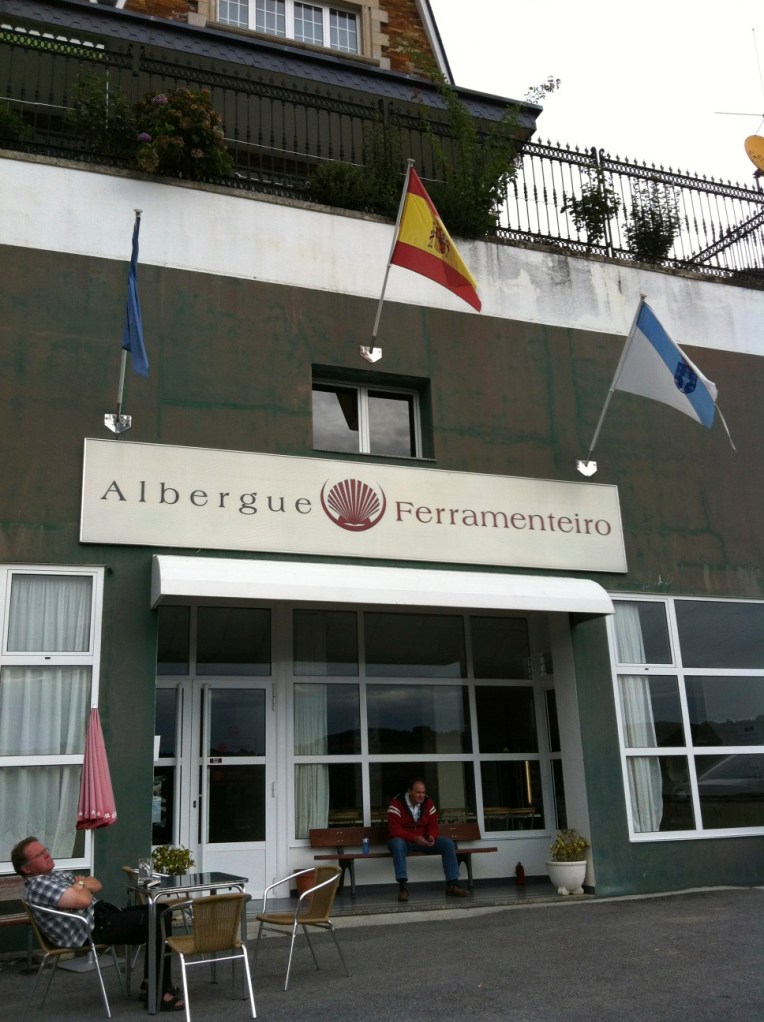 Our albergue in Portomarin