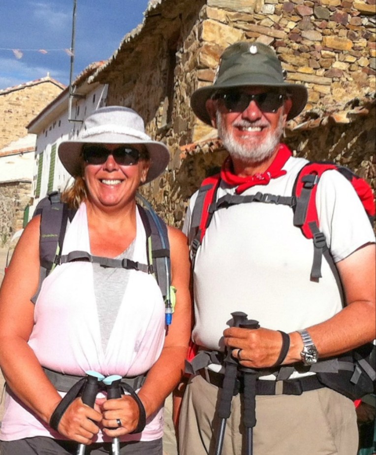 Alan and Tracy near Pena