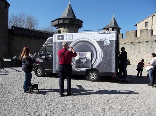 Tracy, Sami, and Alan photographed by the local newspaper, Midi Libre, at the Au Panthéon event.