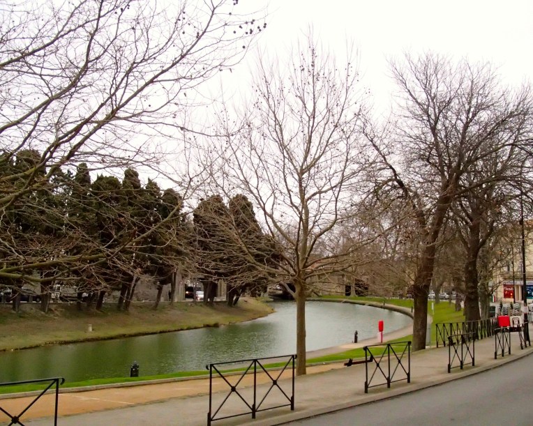 The Canal du Midi in January
