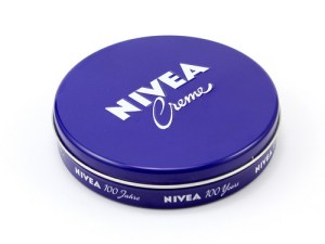 Nivea Creme in flat tin