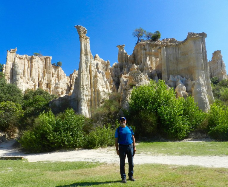 Alan with the "fairy chimneys" in the background.